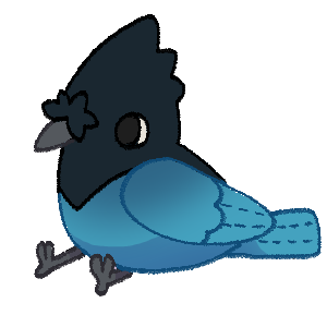 Plush Bird Mountain Jay