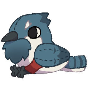 Plush Bird Queenfisher